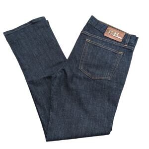 RALPH LAUREN 867 Jeans Dark Wash Blue size 32 BIG RL LOGO